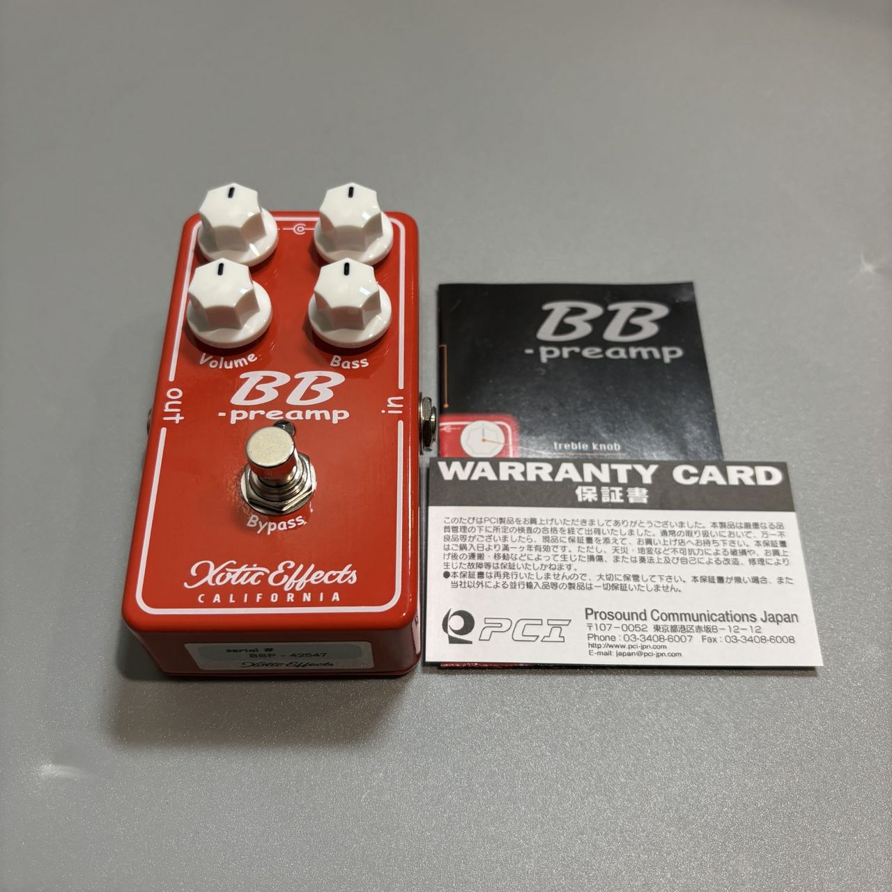 Xotic BB PreAmp（中古/送料無料）【楽器検索デジマート】