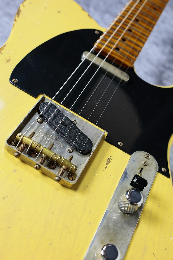 Xotic XTC-1 5A Flame Maple Neck Heavy Aged ~Butterscotch Blonde