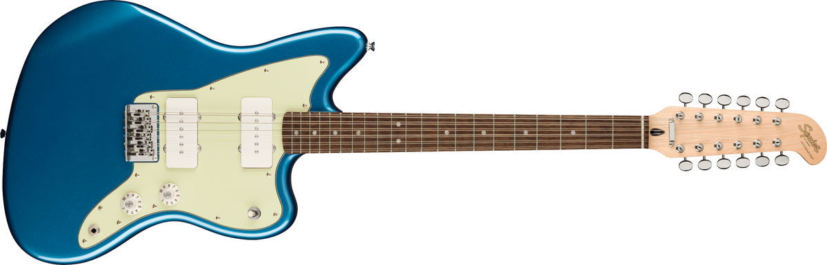 Squier by Fender Paranormal Jazzmaster XII Lake Placid Blue 12弦