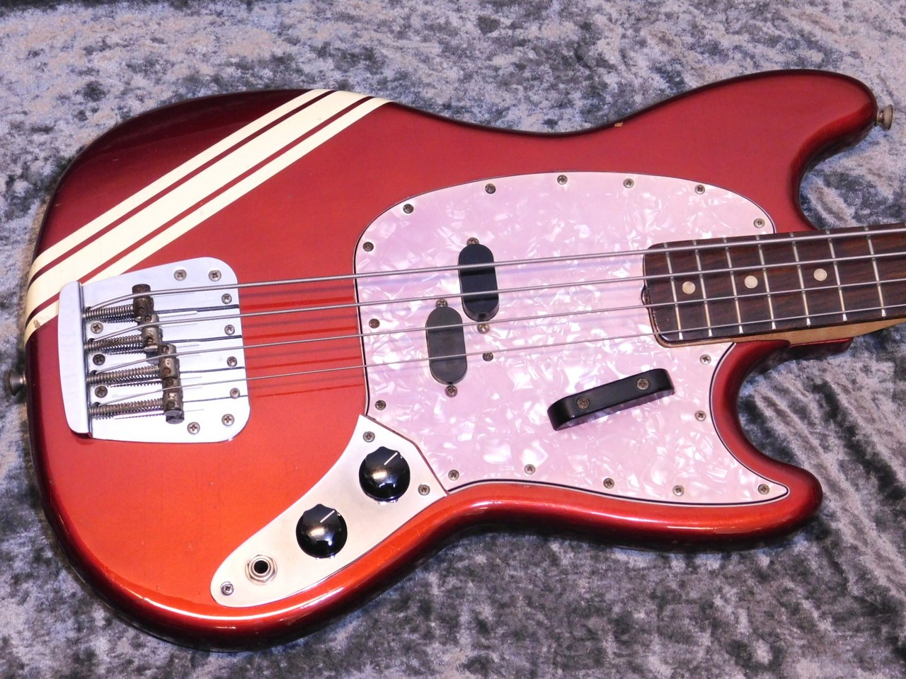 Fender Mustang Bass Competition Red 