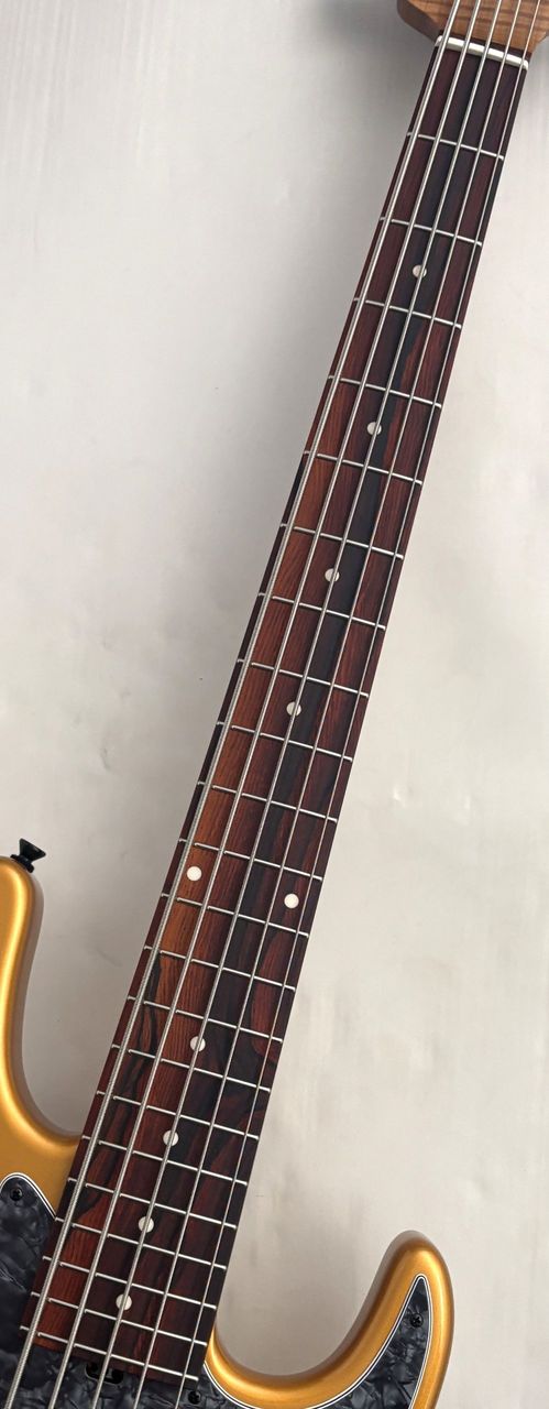 Kikuchi Guitars Custom 5st J Bass -Gold-【NEW】（新品/送料無料