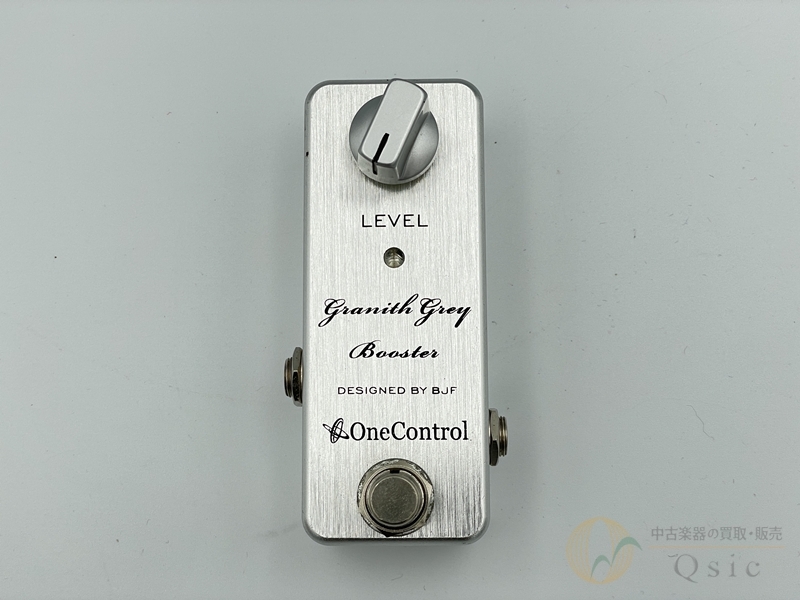 ☆ OneControl Granith Grey Booster中古美品です！ ONE CONTROL GRANITH GREY BOOSTER エフェクター 【ほぼ未使用で