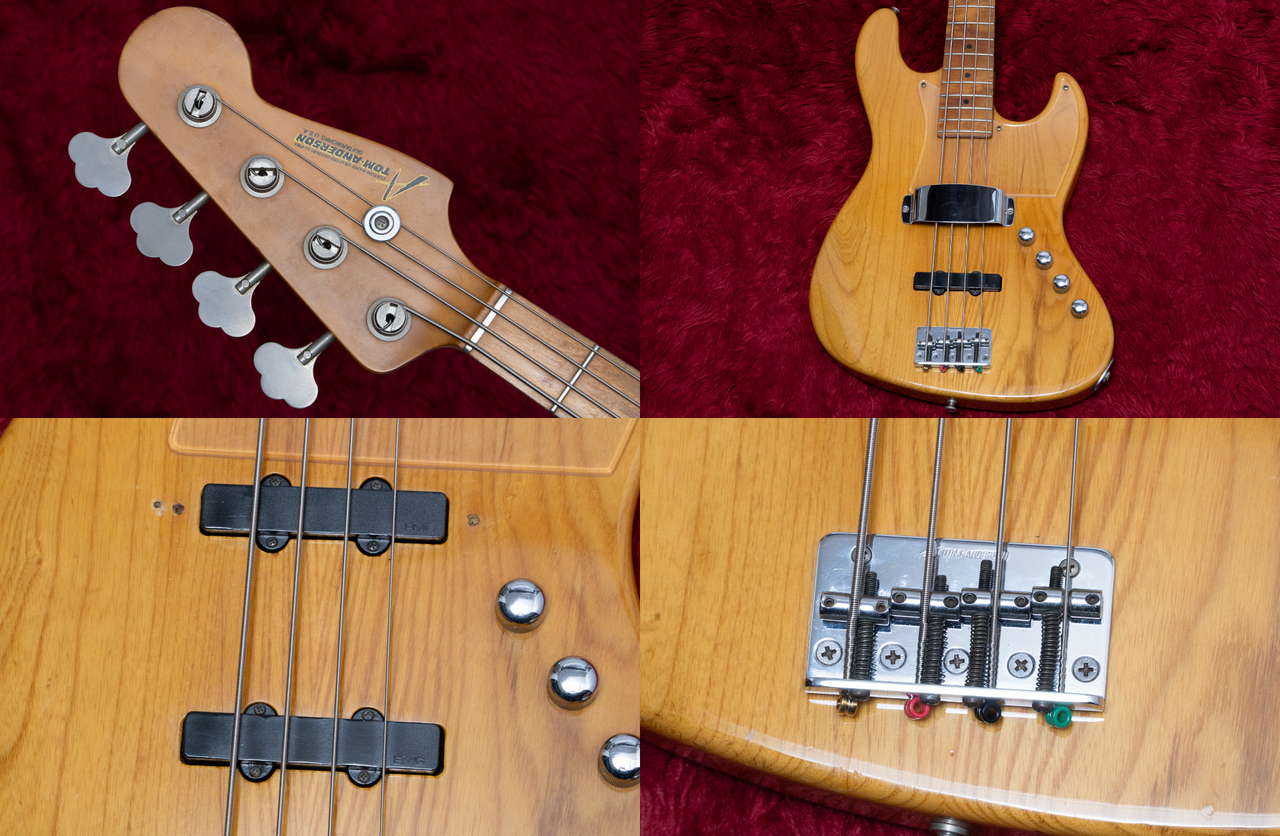 TOM ANDERSON Jazz Bass Type NAT/M 4.090kg【GIB横浜】（中古/送料