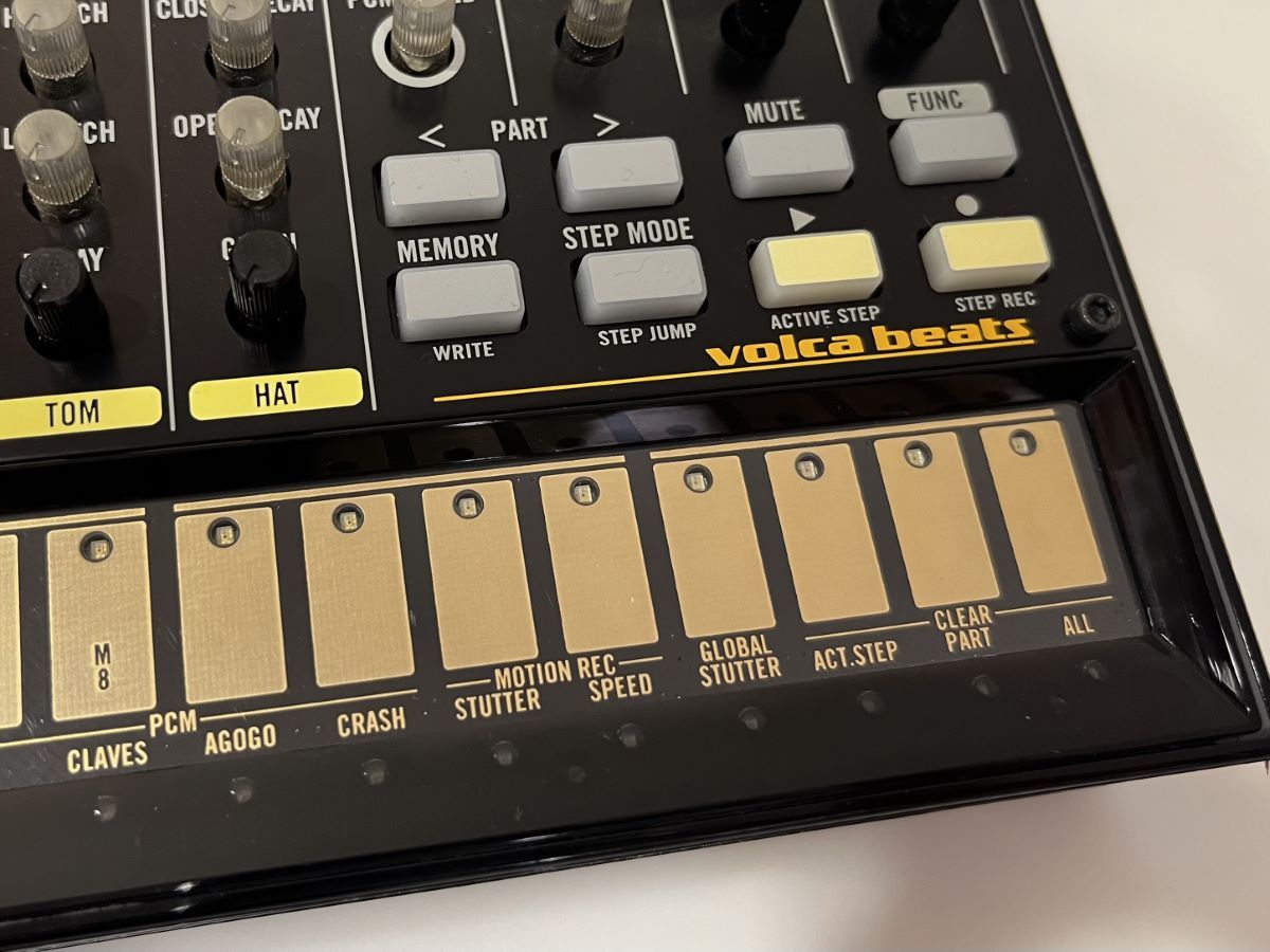 KORG アナログリズムマシン volca beats 16ステップシーケンサー