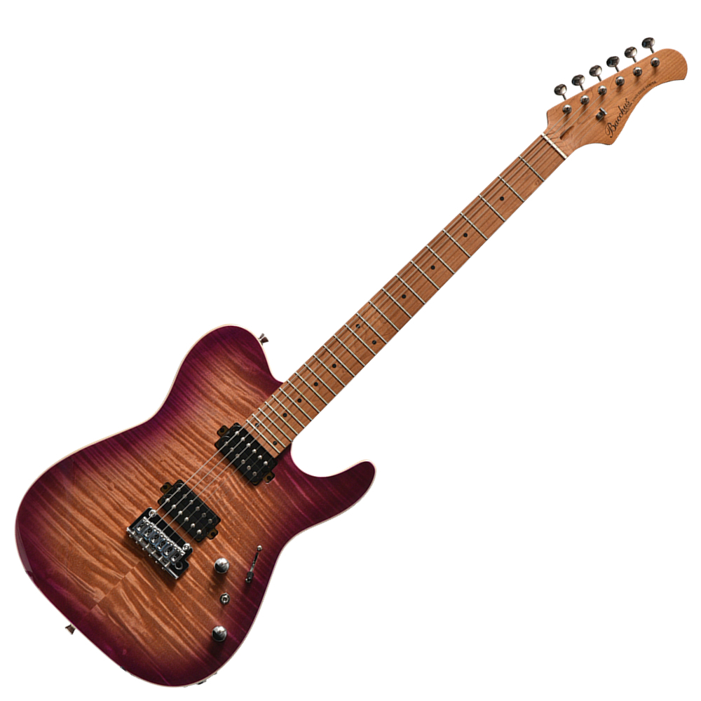 Bacchus バッカス TAC24 FMH-RSM/M N-MGT-B エレキギター VOXアンプ