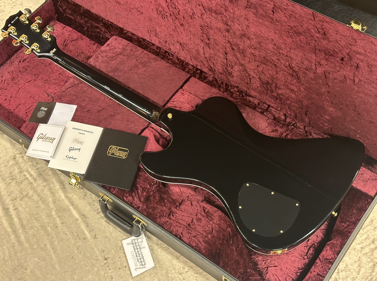 Gibson Custom Shop RD Custom Ebony s/n 404193【3.92kg