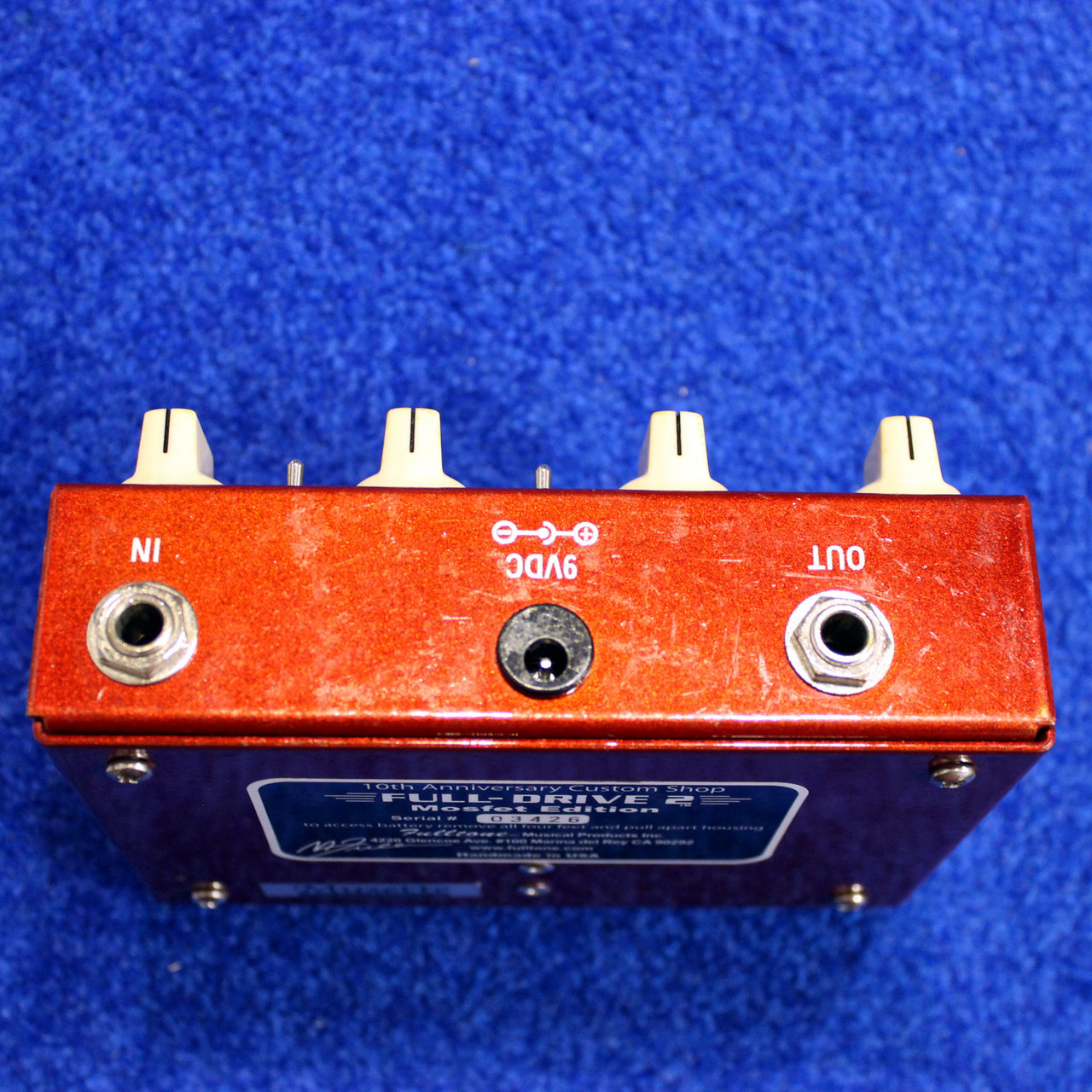 Fulltone Full‑Drive2 10th Anniversary MOSFET フルトーン フル