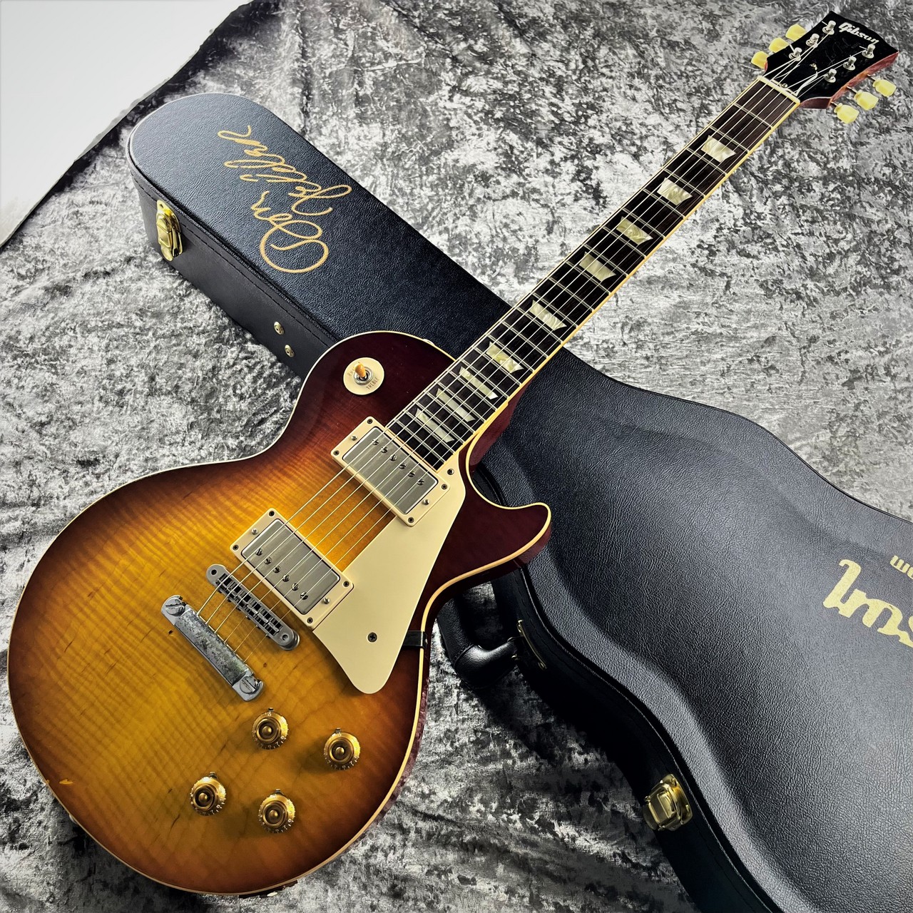 BURNY ランディローズ　レスポールカスタム 1980年代 Burny レスポールカスタム ランディローズ タイプ