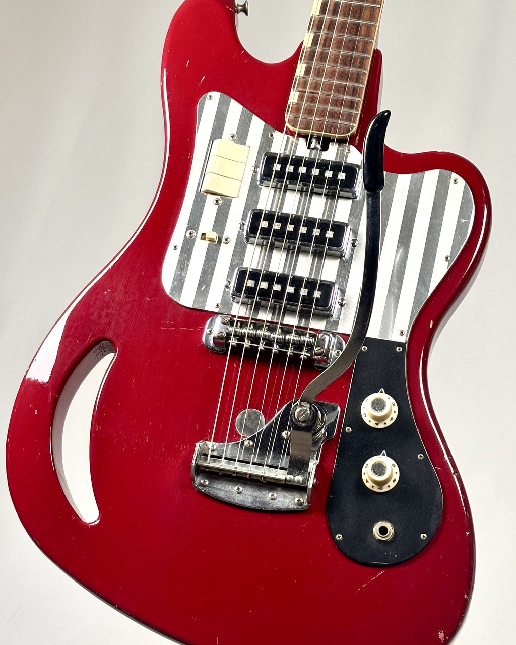 Teisco 【1960年代製】TG-64 -Red-【3.87kg】（ビンテージ）【楽器検索