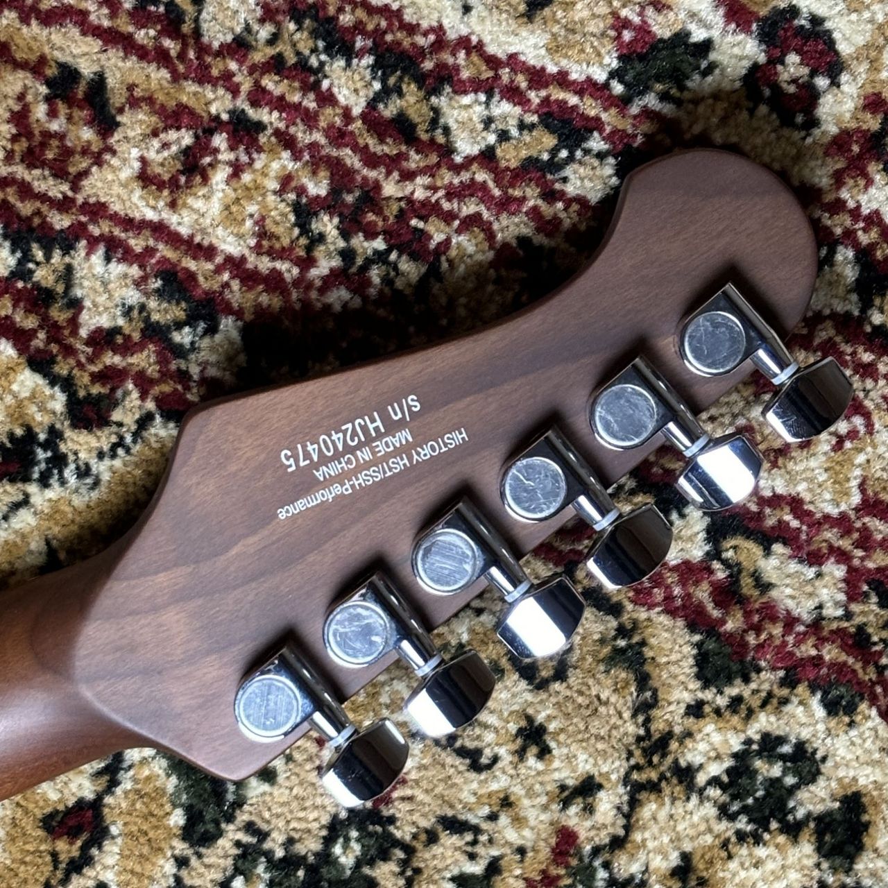 HISTORY HTL-Performance Vintage Black ハムバッカー切替可能
