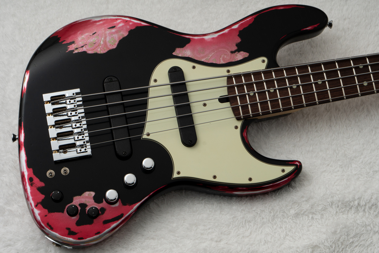 Xotic XJ-1T 5st Heavy Aged ~Black over Pink Paisley~ #3626 [4.64kg