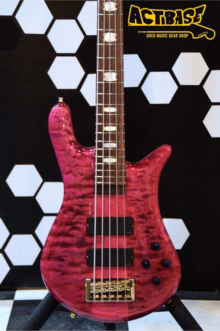 Spector Euro 5 LX Premium Wood Magenta Pink Gloss（中古）【楽器検索デジマート】