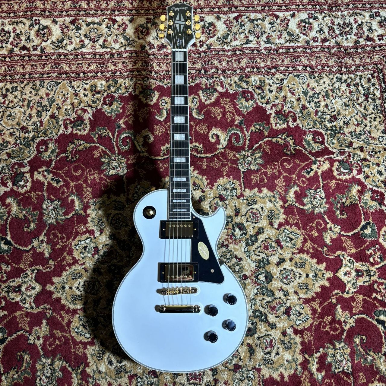 Epiphone Les Paul Custom Alpine White エレキギター レスポール