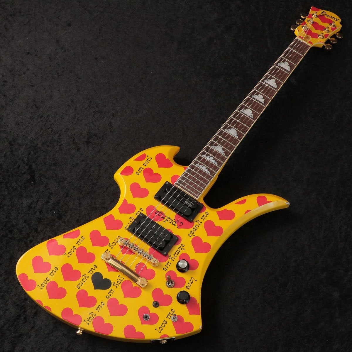 FERNANDES Burny/MG-145S HY イエローハート FERNANDES/BURNY MG-145S Yellow Heart 【御茶ノ水本店】（中古