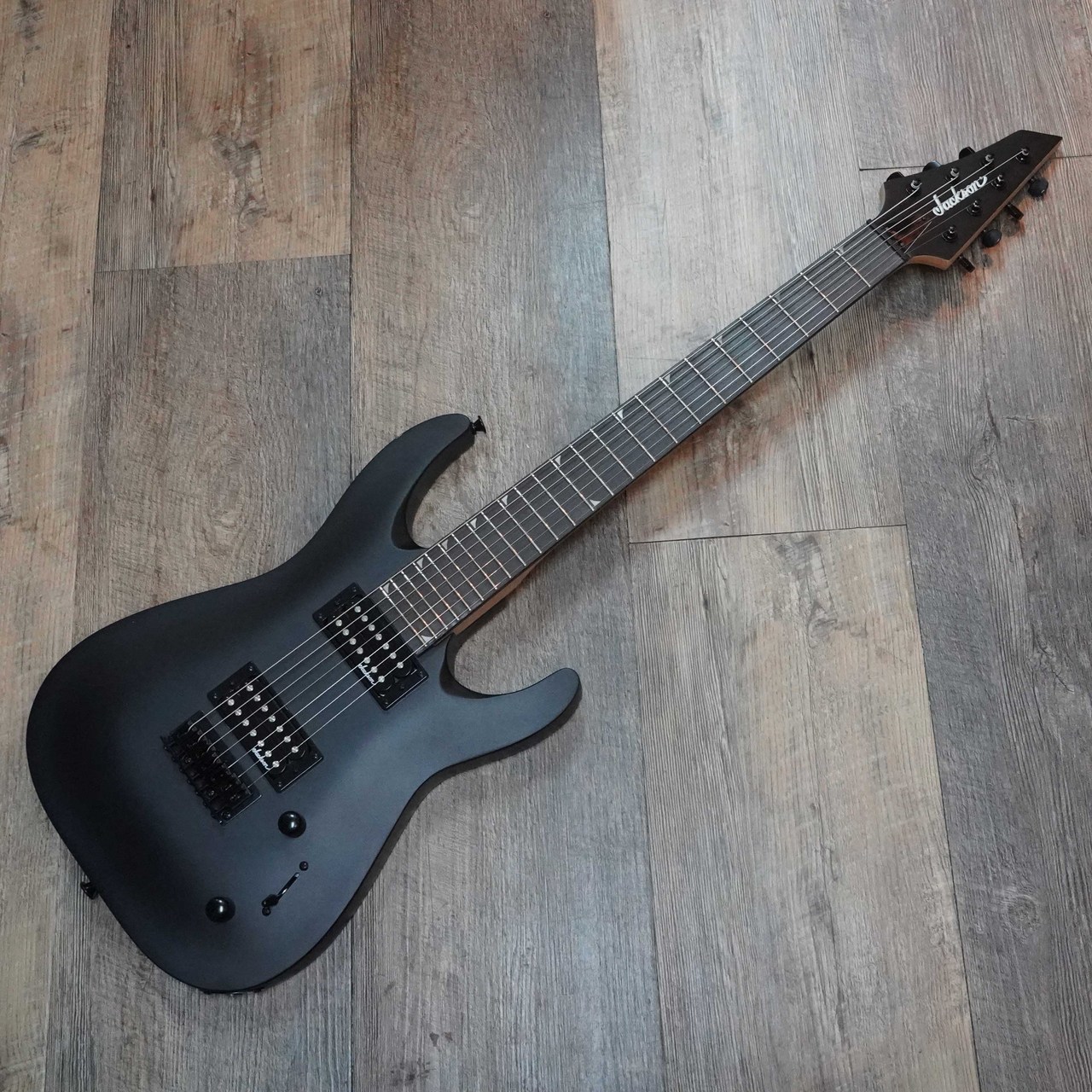 Jackson JS Series Dinky JS22-7 Satin Black（中古）【楽器検索