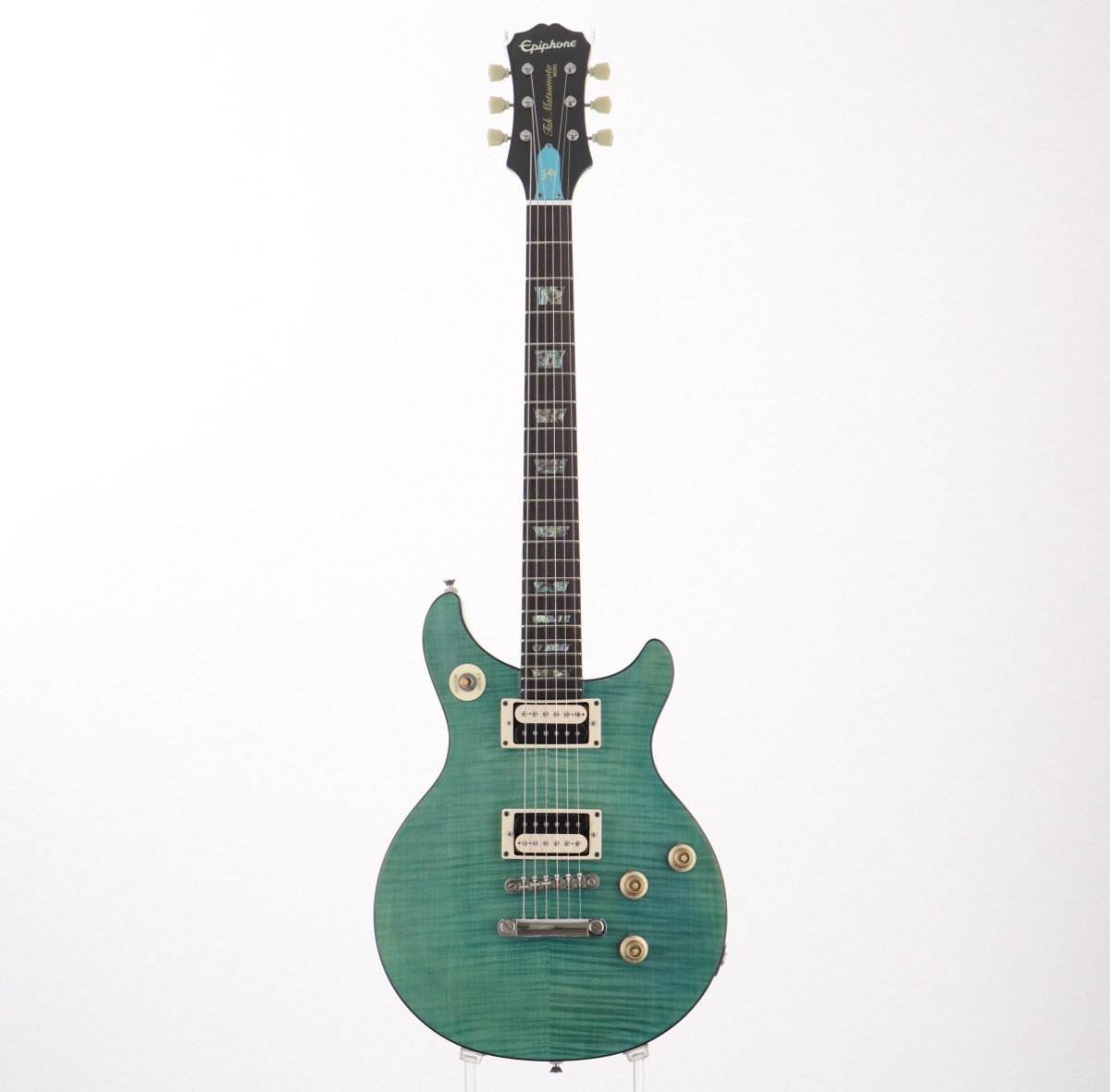 Epiphone Limited Tak Matsumoto DC Standard Plus Top Aqua