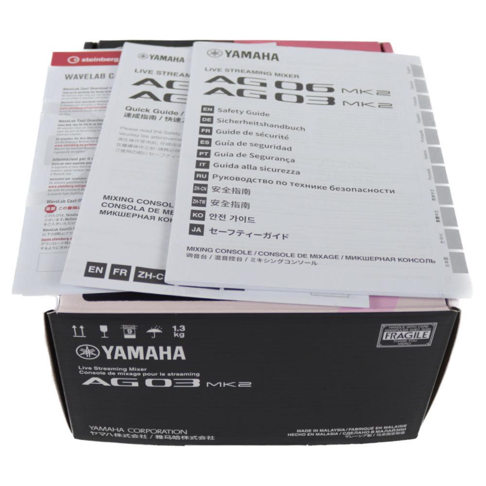 YAMAHA 【中古】 ミキサー ヤマハ YAMAHA AG03 mk2 ライブ YAMAHA 【中古】 ミキサー ヤマハ YAMAHA AG03 mk2 ライブ