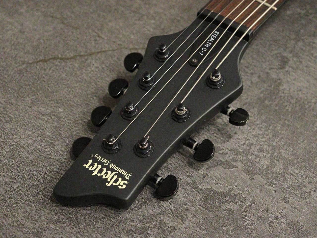 SCHECTER Stealth C-7 SBK 2014（中古）【楽器検索デジマート】