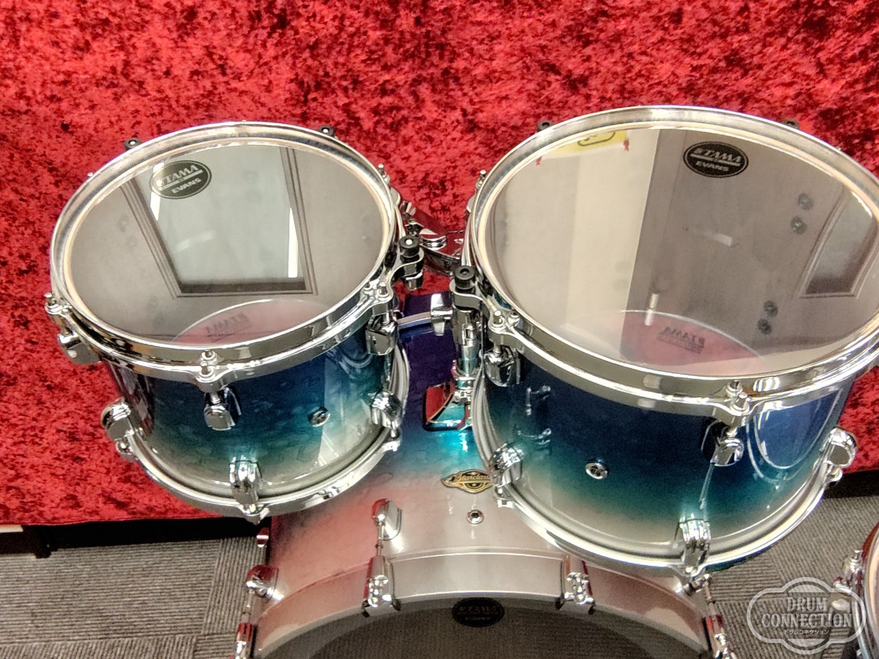 ま*こ様 【高騰中】アメイジングレア　コンプ　9枚セット Tama Starclassic Walnut / Birch 4pcs -Molten Blue Ice Fade-（新品