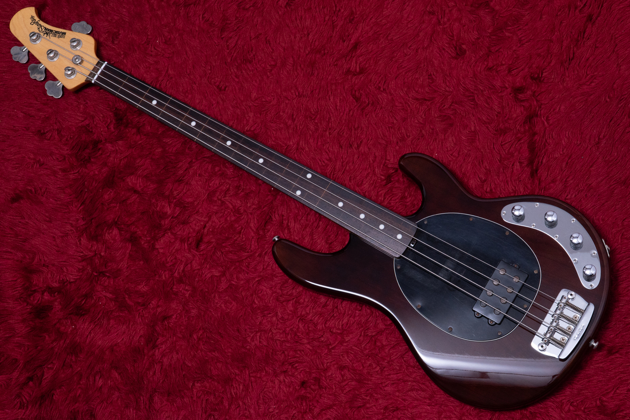 ERNIE BALL MUSIC MAN StingRay 3 EQ H FL MOD Refin See-Through