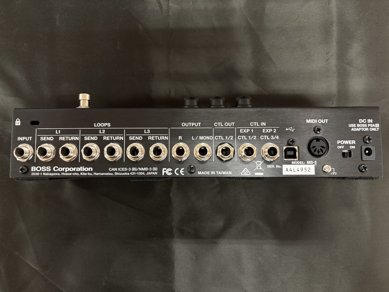 BOSS MS-3 中古 BOSS MS-3（中古）【楽器検索デジマート】