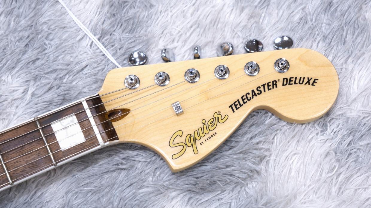 Squier by Fender Paranormal Troublemaker Telecaster Deluxe Bigsby, Parchment Pickguard, Honey Sunburst 사진 7