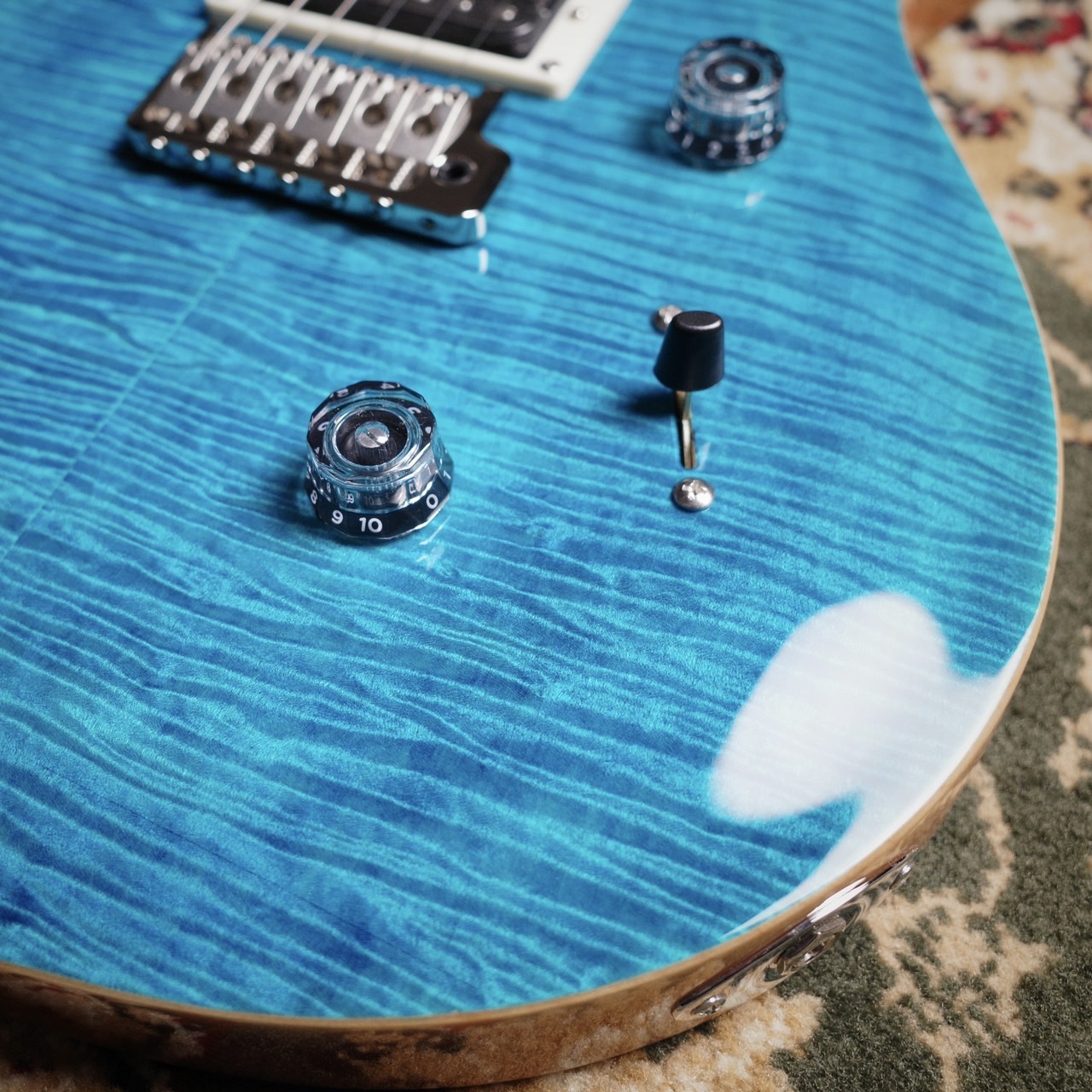 Paul Reed Smith(PRS) SE CUSTOM 24 エレキギター Blue Matteo/Natural