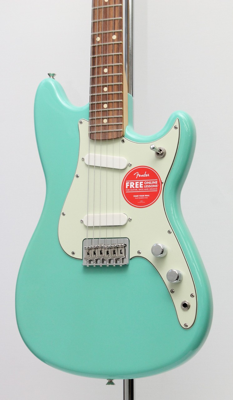 Fender Player Duo Sonic, Pau Ferro Fingerboard / Seafoam Green