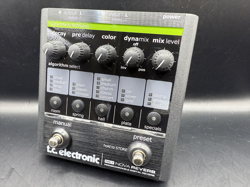 【動作確認済み】tc electronic Nova Reverb TC Electronic Nova Reverb | Reverb