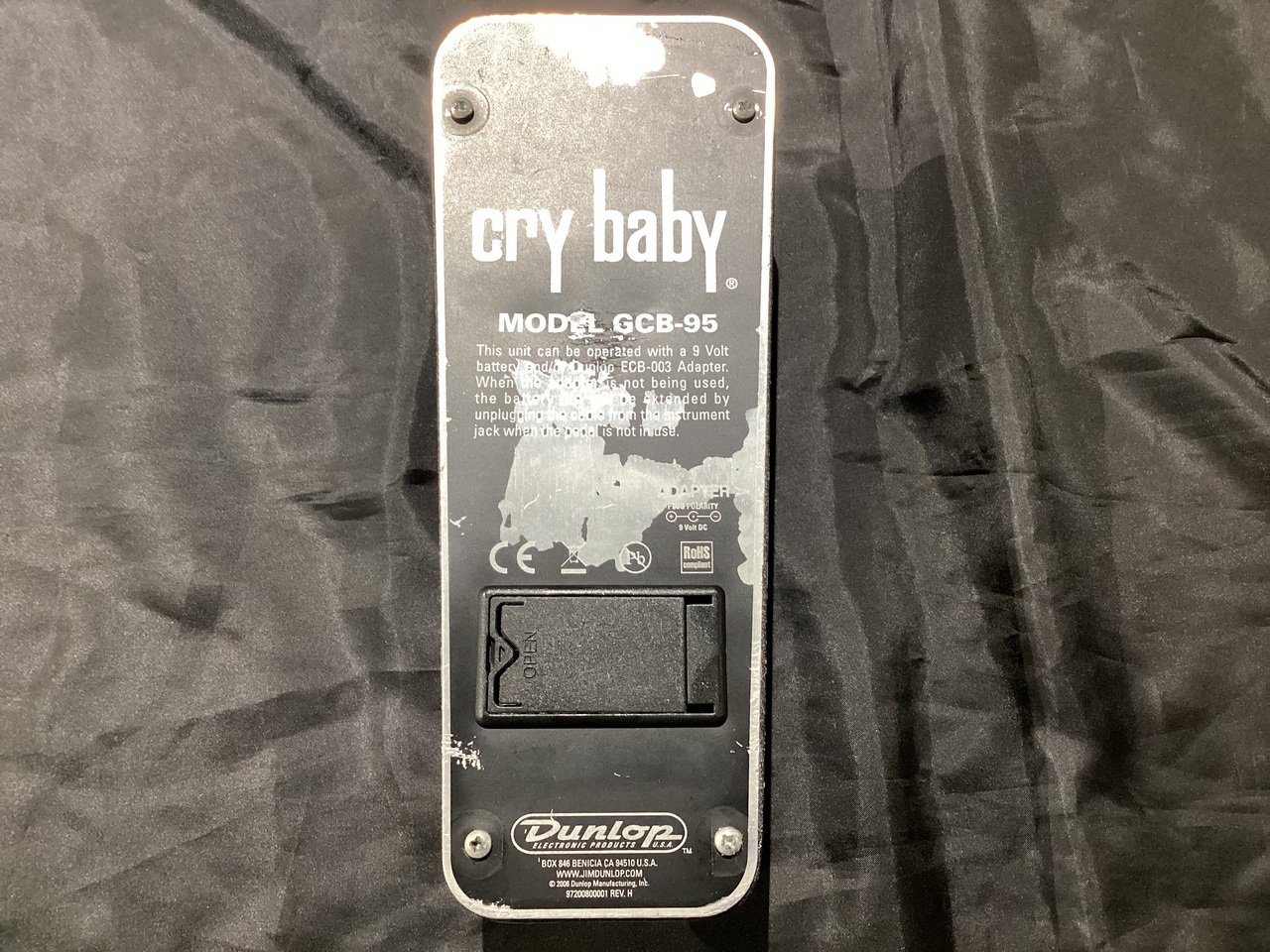 【動作品・箱付き】Dunlop cry baby GCB95 2008年製