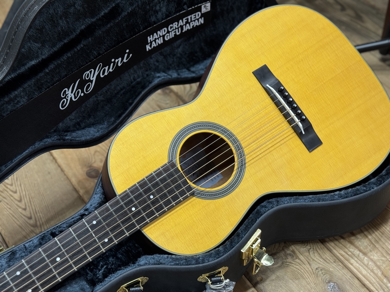 nanporok.yairi RAG-90V CUSTOM 期間限定値下げ K.Yairi RAG-90V ニューヨーカースタイル マイク搭載 アンプに