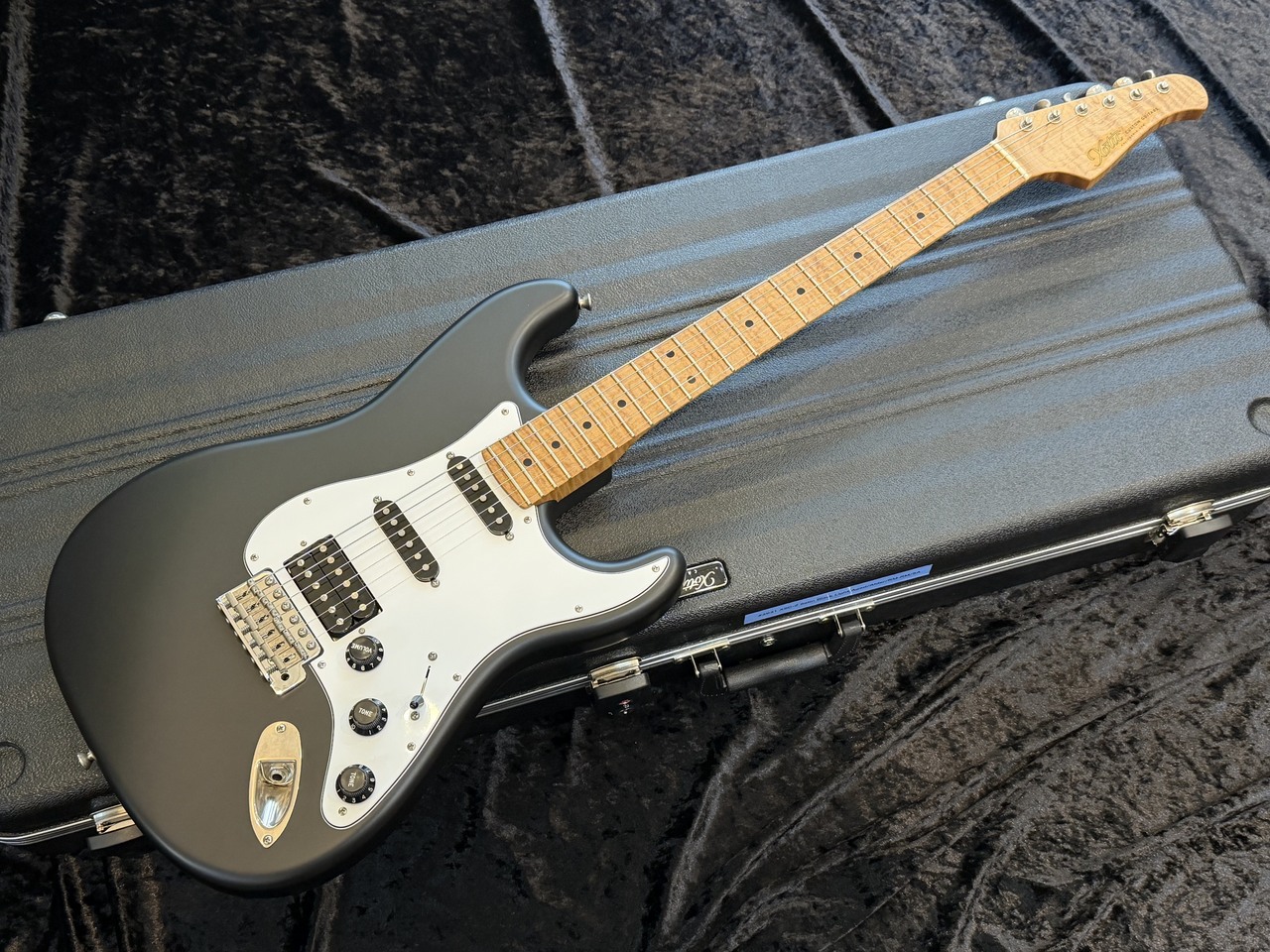 Xotic XSC-2 Black Midium Aged 5Aネック・美品 Xotic XSC-2 Satin Black Light Aged 5A Grade Neck #3931 USED（中古
