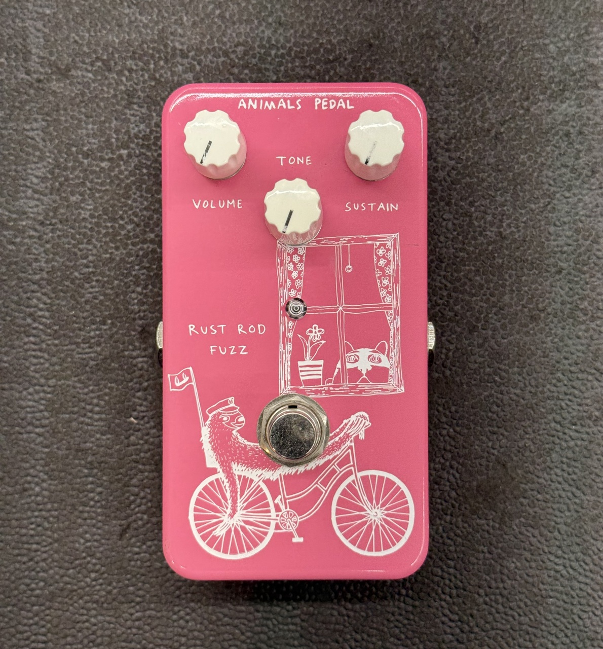 ANIMALS PEDAL RUST RED FUZZ ギターエフェクター Animals Pedal Rust Rod Fuzz – Animals Pedal USA