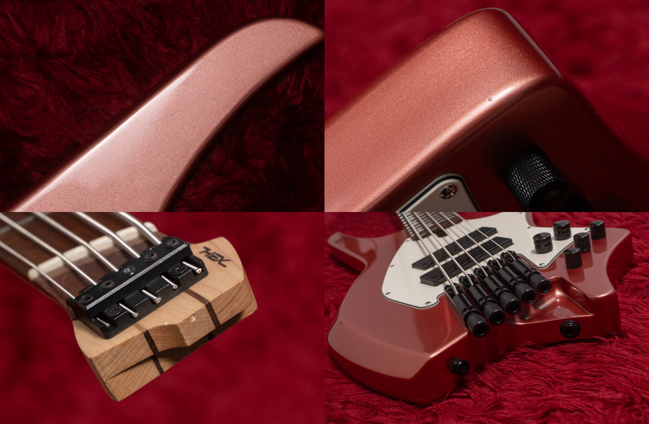 nb505 エレキベース new】HEX Guitars / NB505 Black - Geek IN Box