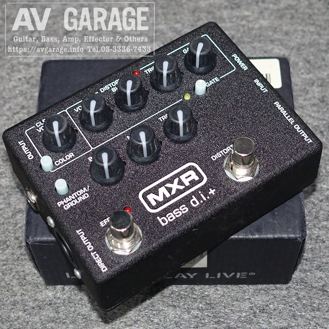 MXR M80 Bass D.I.+ ベースプリアンプ エムエックスアール