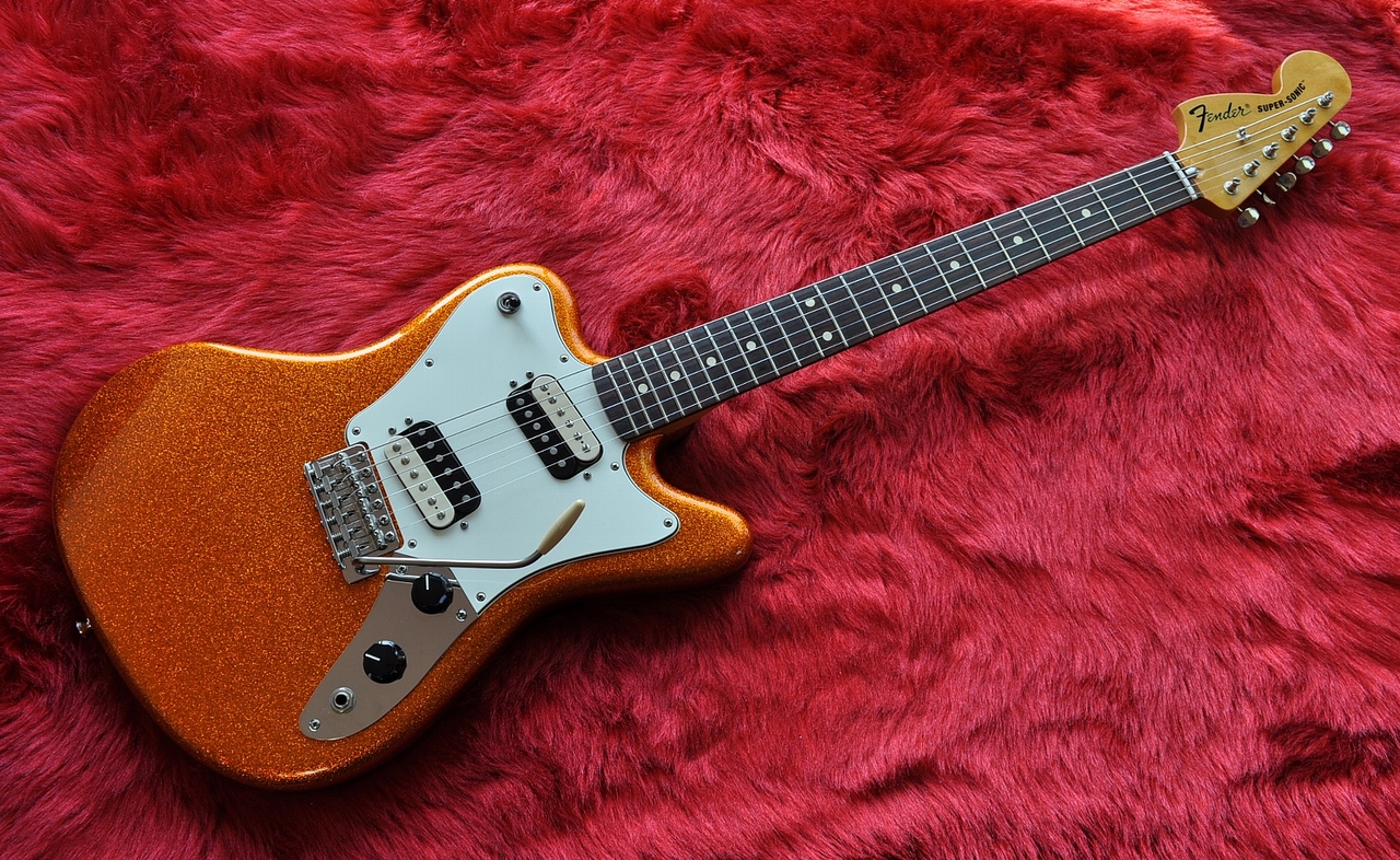 貴重モデル 美品 Fender Mexico Pawn Shop SUPER-SONIC 2011年製 