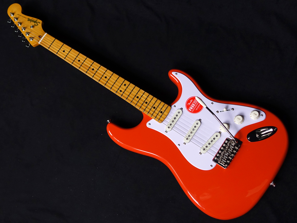 Squier by Fender Classic Vibe '50s Stratocaster Fiesta Red（新品