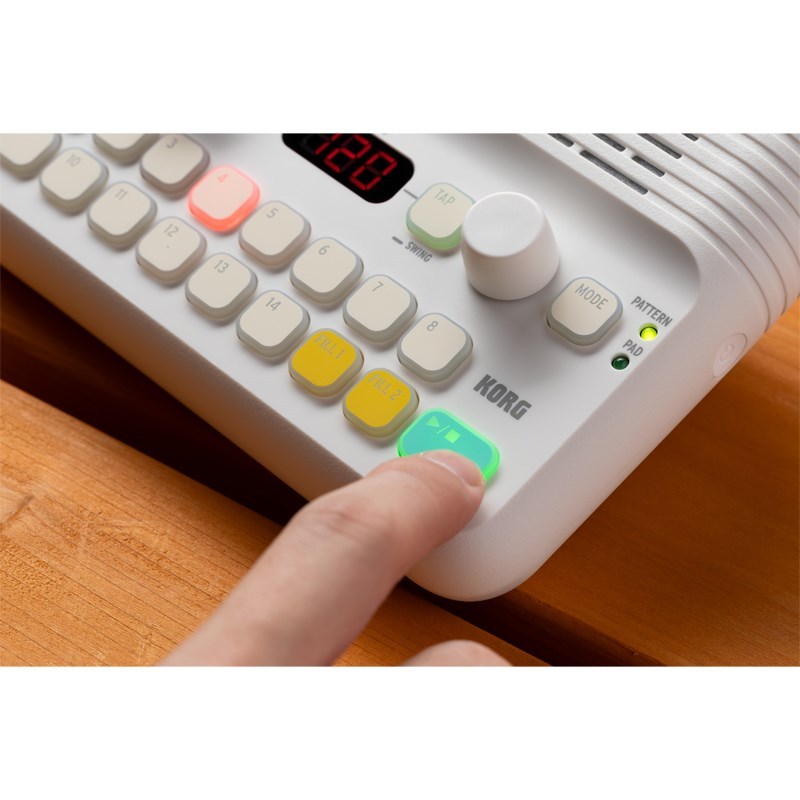 KORG KR-11 純正電源アダプター(KA350)&純正フットスイッチ(PS-3