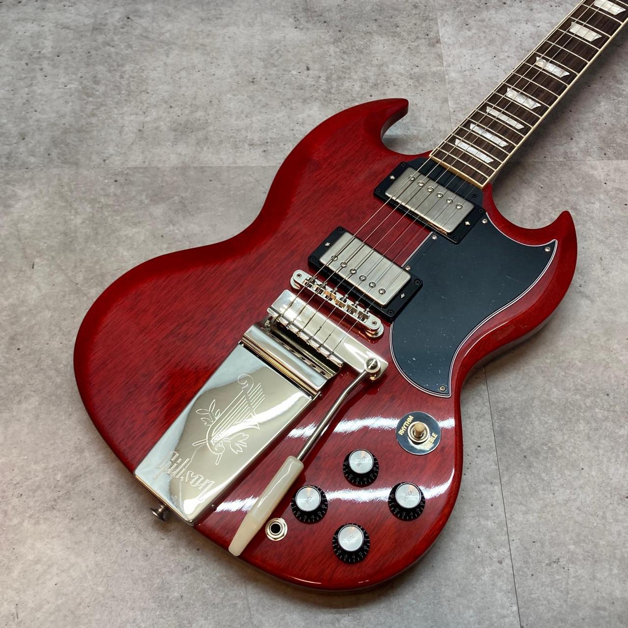 【新品同様】Gibson SG Standerd 2025年モデル・レアカラー Gibson SG STANDARD 61 MAESTRO VIBROLA 2025【三重本店】（新品/送料