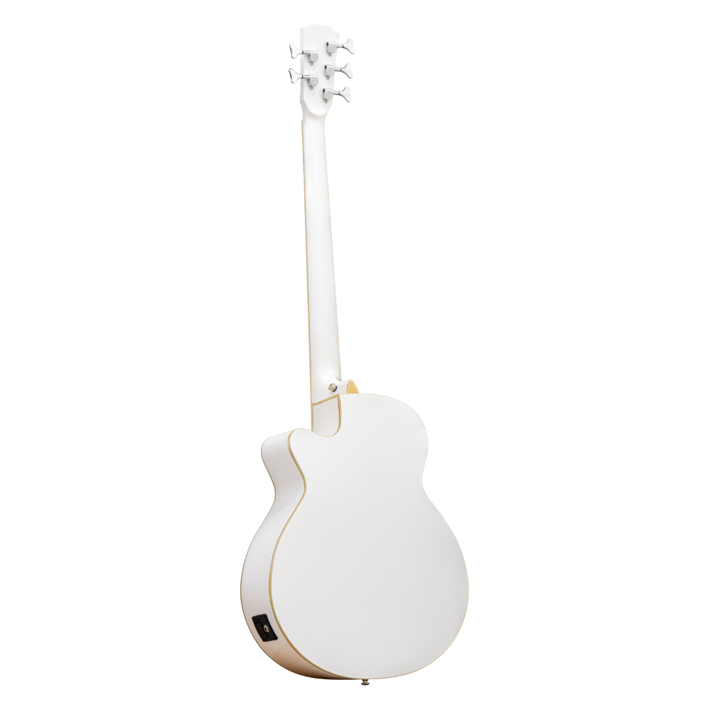 ELK ACOBE 5 White Sparkle 5弦エレクトリックアコースティックベース