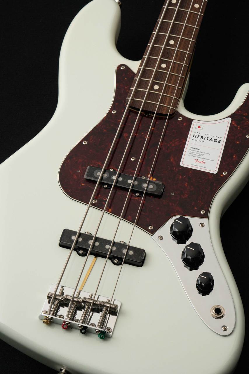 Fender Made in Japan Heritage 60s Jazz Bass Olympic White