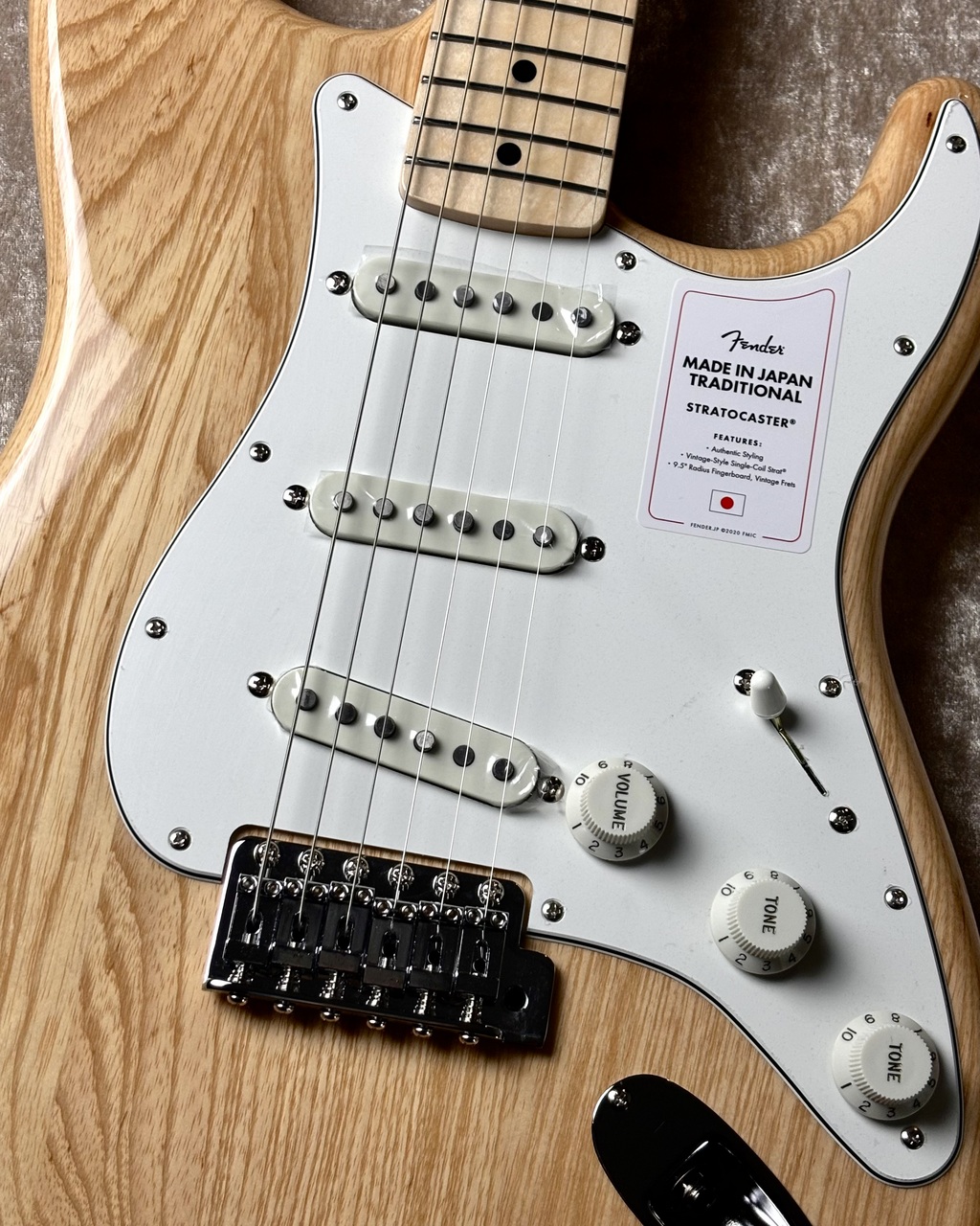 Fender 【軽量個体!!】Made in Japan Traditional 70s Stratocaster  -Natural-【3.40kg】（新品/送料無料）【楽器検索デジマート】