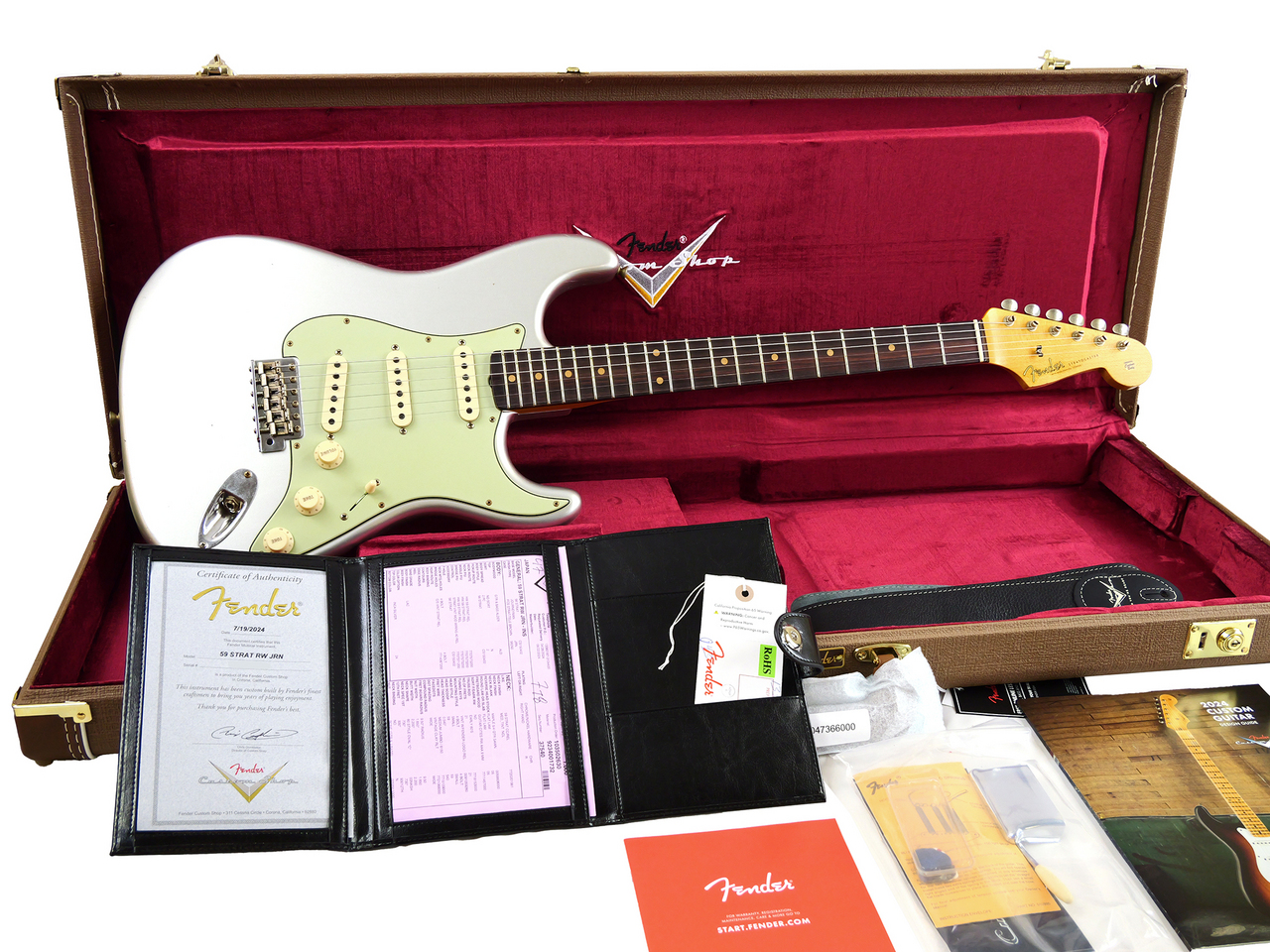 ギター Fender Custom Shop 59 JourneymanRelic ST Fender Custom Shop 1959 Stratocaster Journeyman Relic 2024