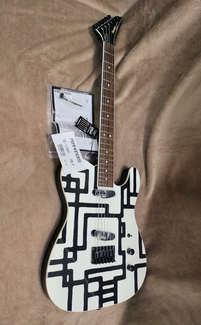 FERNANDES TE-115HT WH（中古）【楽器検索デジマート】