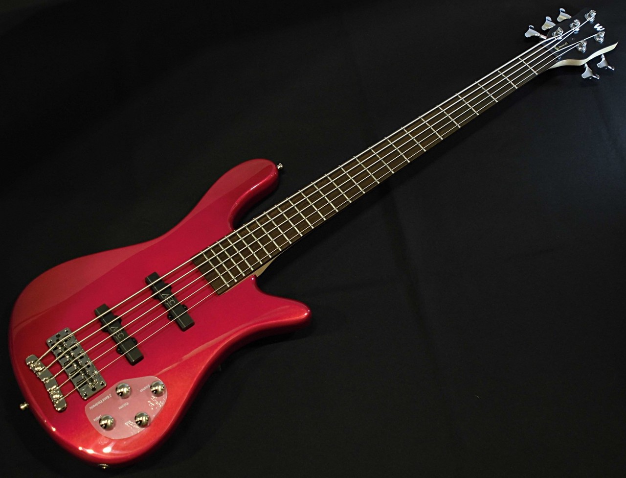 Warwick RockBass Streamer LX 5 / Metallic Red High Polish【アウトレット特価 !! 】【5弦 】（B級特価/送料無料）【楽器検索デジマート】