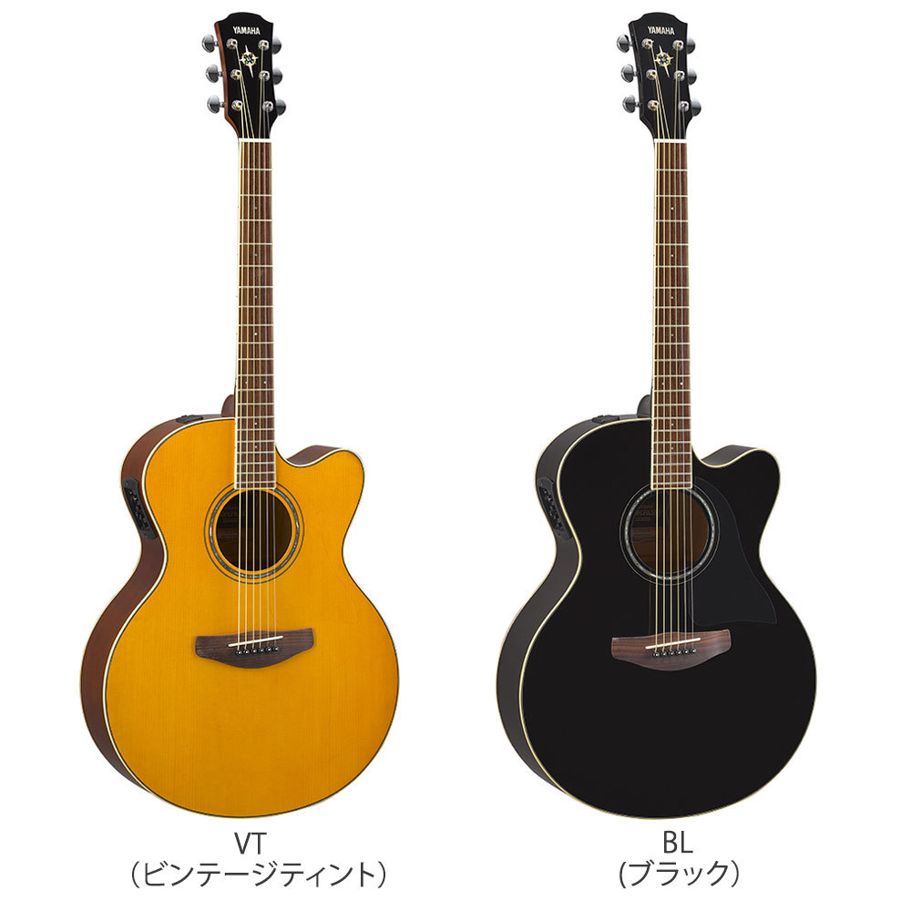 YAMAHA CPX600 アコースティックギター初心者12点セット VT（新品/送料