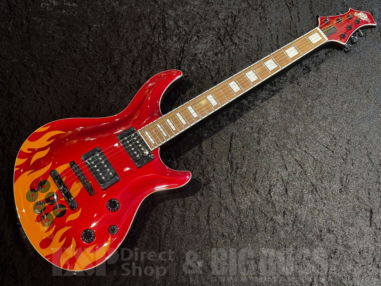ESP×戦国BASARA 真田幸村ギター【Candy Apple Red】（中古/送料無料