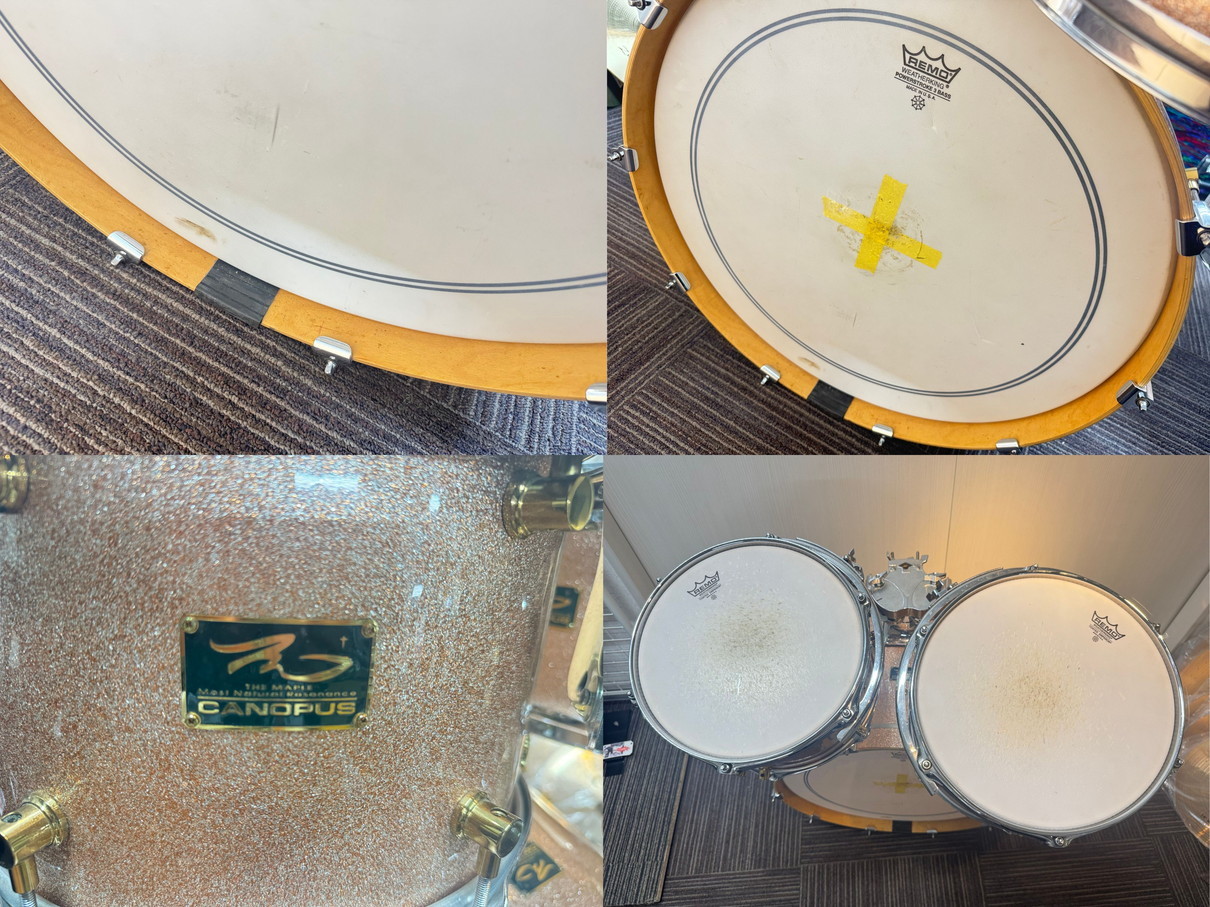 canopus USED CANOPUS R.F.M. Classic Kit plus BD22x15,TT12x8,TT13x9