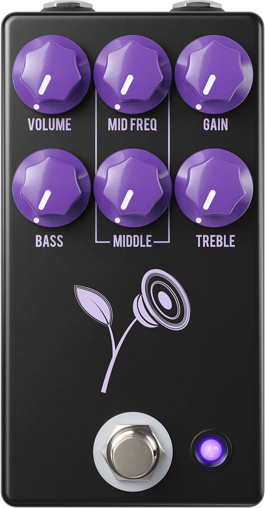 JHS Pedals THE VIOLET -BLACK-《ディストーション / オーバードライブ
