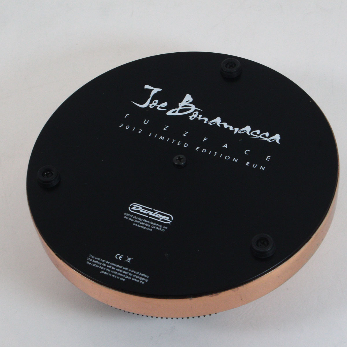 Jim Dunlop JB-F3 Joe Bonamassa Fuzz Face 2012 Limited Edition